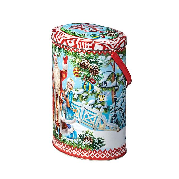 Сладкий новогодний подарок Зимние узоры