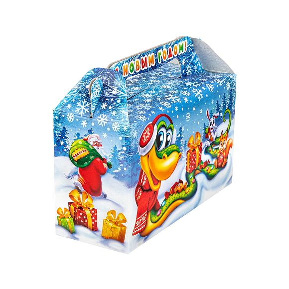 Сладкий новогодний подарок Курьер Ужик