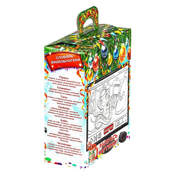 Сладкий новогодний подарок Змейка-Блогер